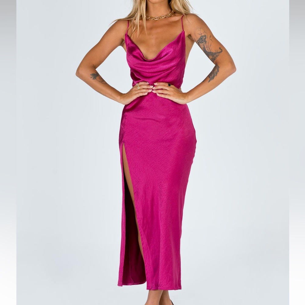 Princess Polly Walk The Line Midi Dress